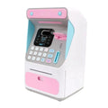 Simulated Face Recognition Money Boxes Electronic Piggy Bank ATM Machine Cash Box Gift For Kids Auto Scroll Paper Banknote