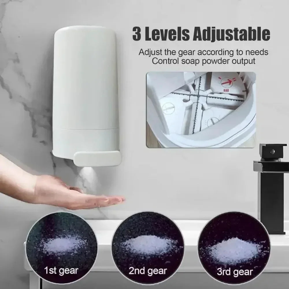 Soap Grinder for Bar Soap Wall-Mounted, No Drilling Waterproof Bar Soap Shaver Dispenser, Bar Soap Shredder for Hand Washing